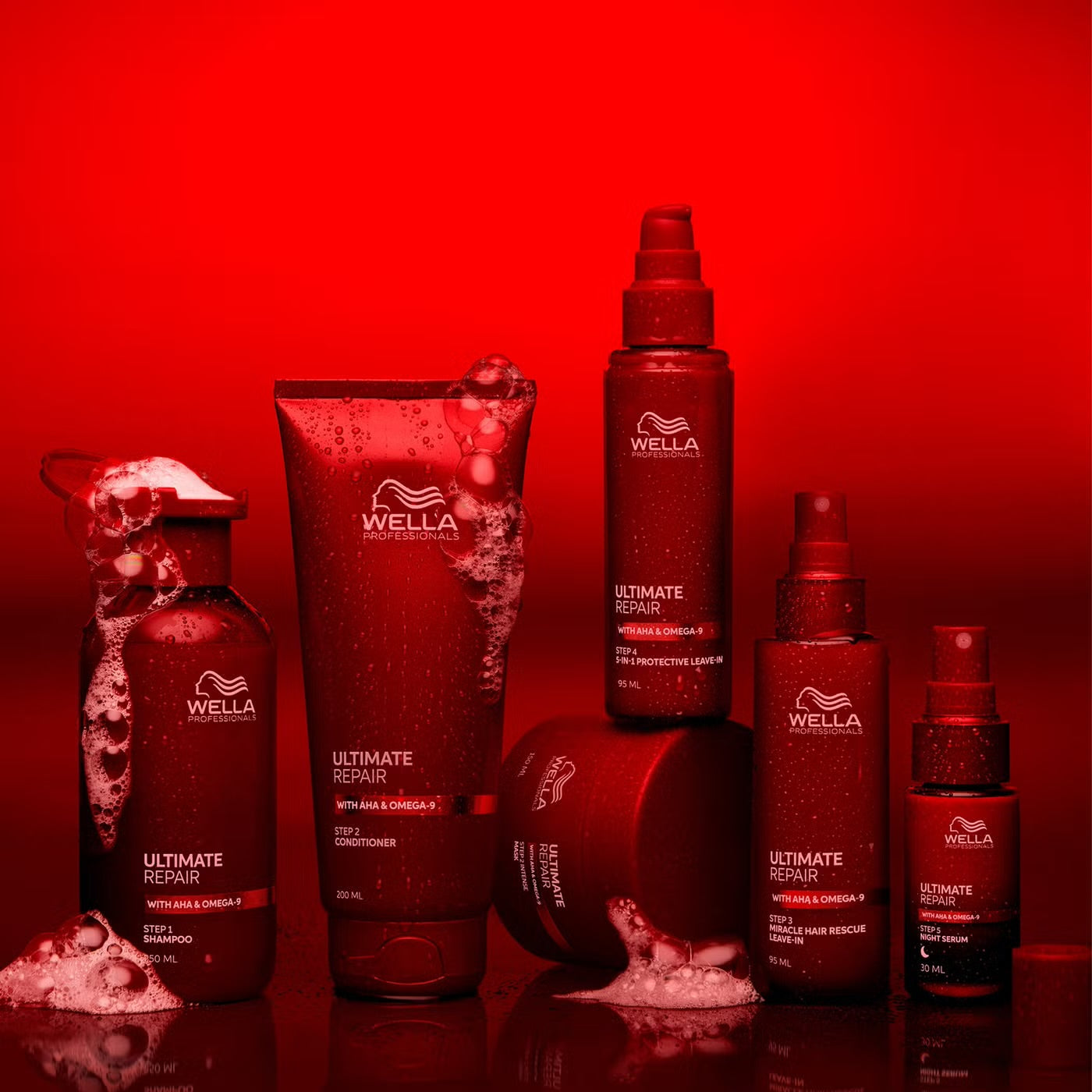 Wella Professionals Ultimate Repair Conditioner, Deep Nourishing Conditioner for Damaged Hair 200ml