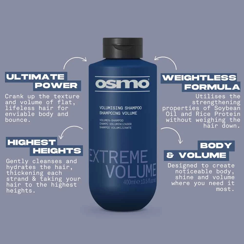 Osmo Extreme Volume Volumising Shampoo 400ml
