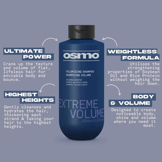 Osmo Extreme Volume Volumising Shampoo 400ml